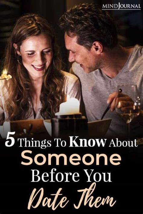 what to know about someone before dating